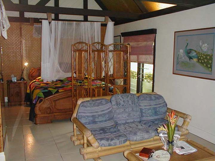 View of out hut